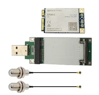 EP06-E е с USB-адаптер N конектори EP06ELA-512-РОА 4G LTE Cat6 модул B1/B3/B5/B7/B8/В20/B28/B32 за EMEA APAC Бразилия