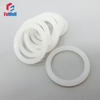 Бяло О-пръстен оборудване запечатване на уплътнението 5 мм CS О пръстен от хранително-силиций OD 130/135/140/145/150/155/160/165/170/175/180 мм О-пръстени