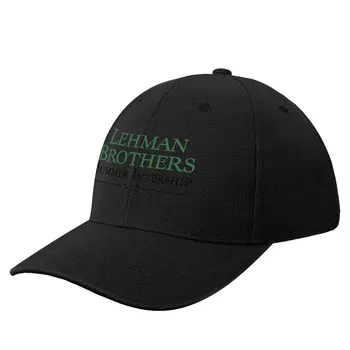 Лятна стажантска Lehman Brothers 2008 Конденсированная бейзболна шапка |F- | възстановяване на предишното положение Cap Реколта Мъжка бейзболна шапка на Жените